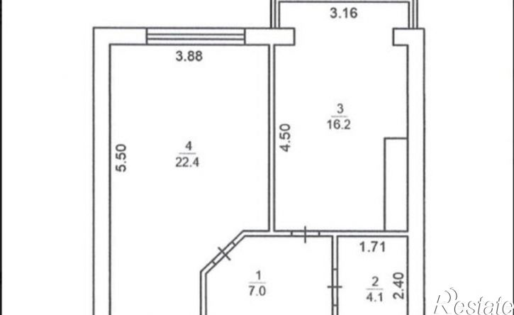 1-комн квартира улица Тарчокова, 29,  д. 29