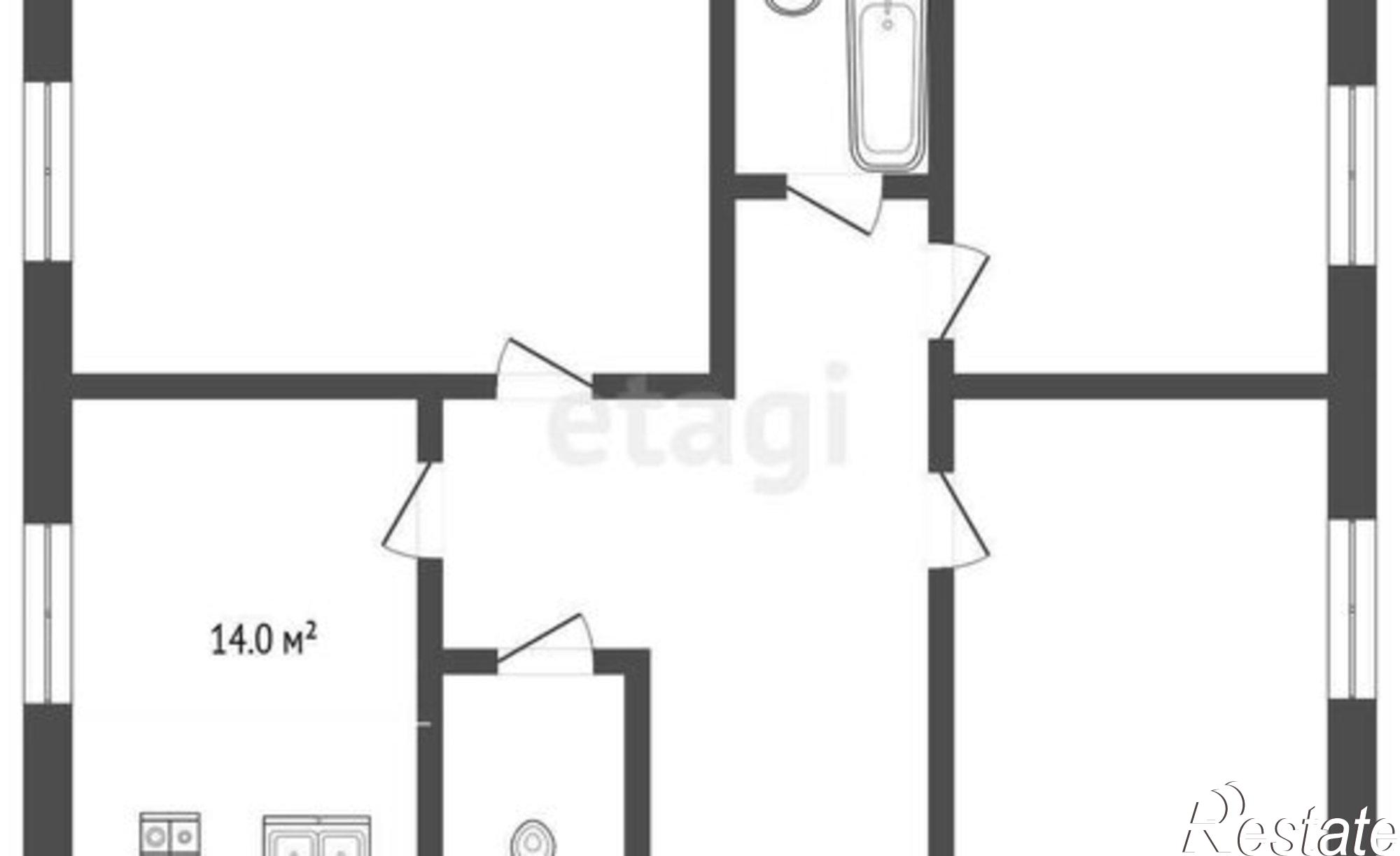 Купить квартиру за 10 500 000 рублей на улица Бехтерева, 1/18