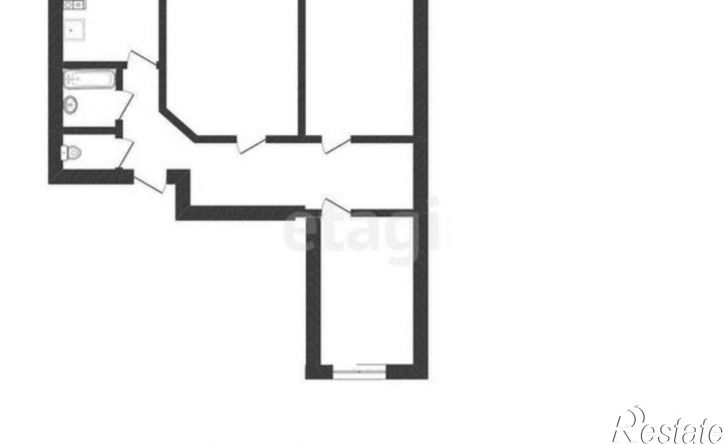 3-комн квартира улица Атажукина, 10Б,  д. 10Б