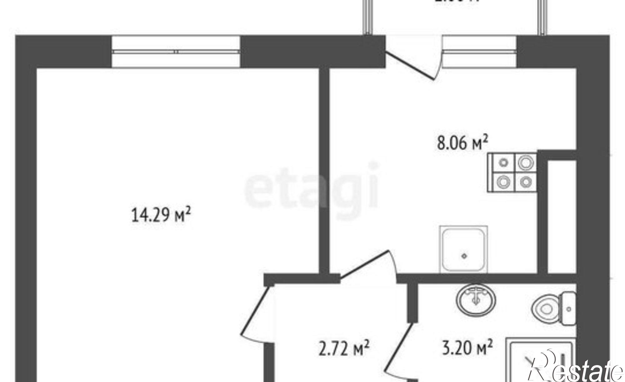 Купить квартиру за 2 150 000 рублей на Химик, 18