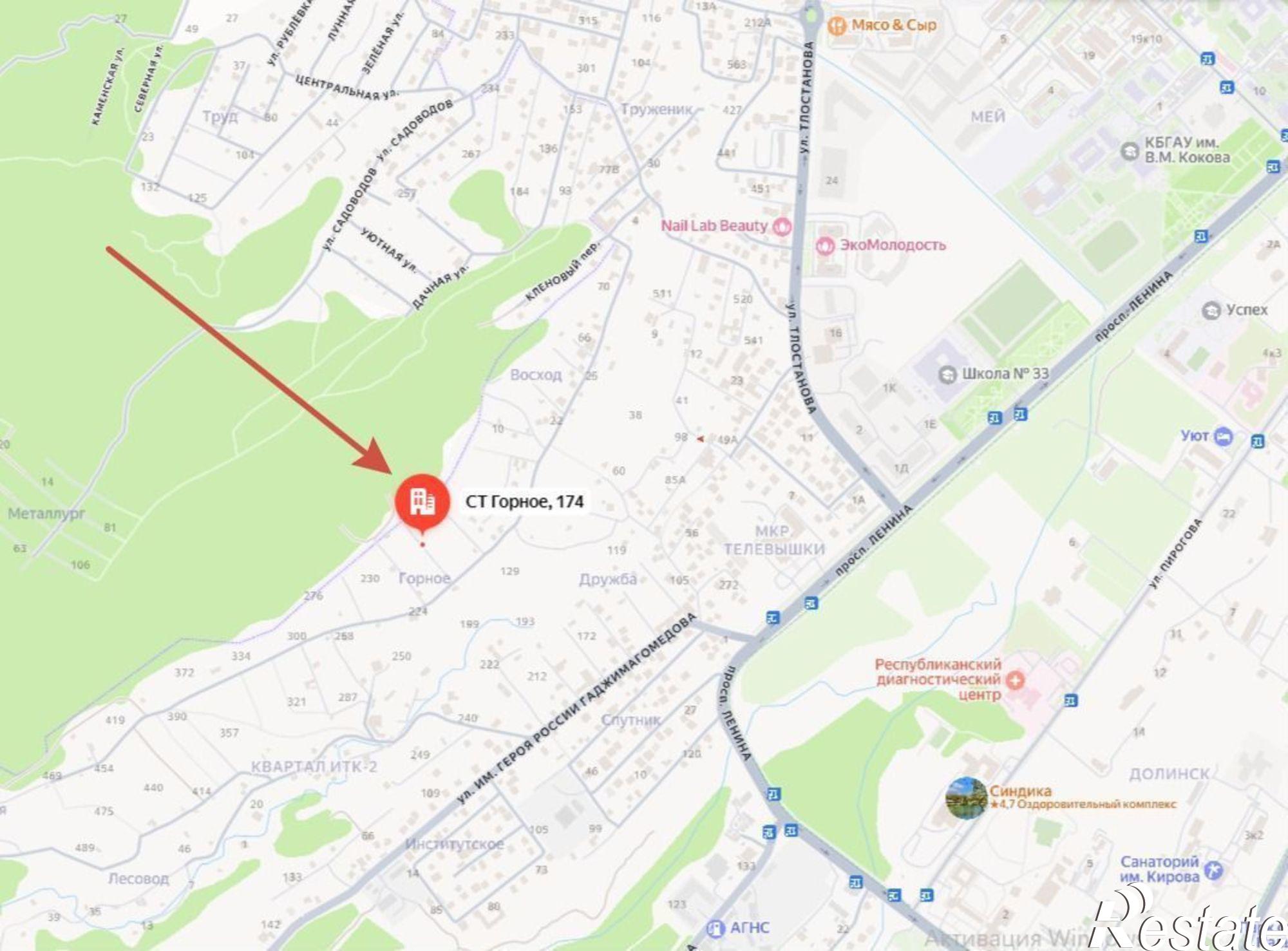 Купить землю, земельный участок за 1 150 000 рублей на Дружба, 240