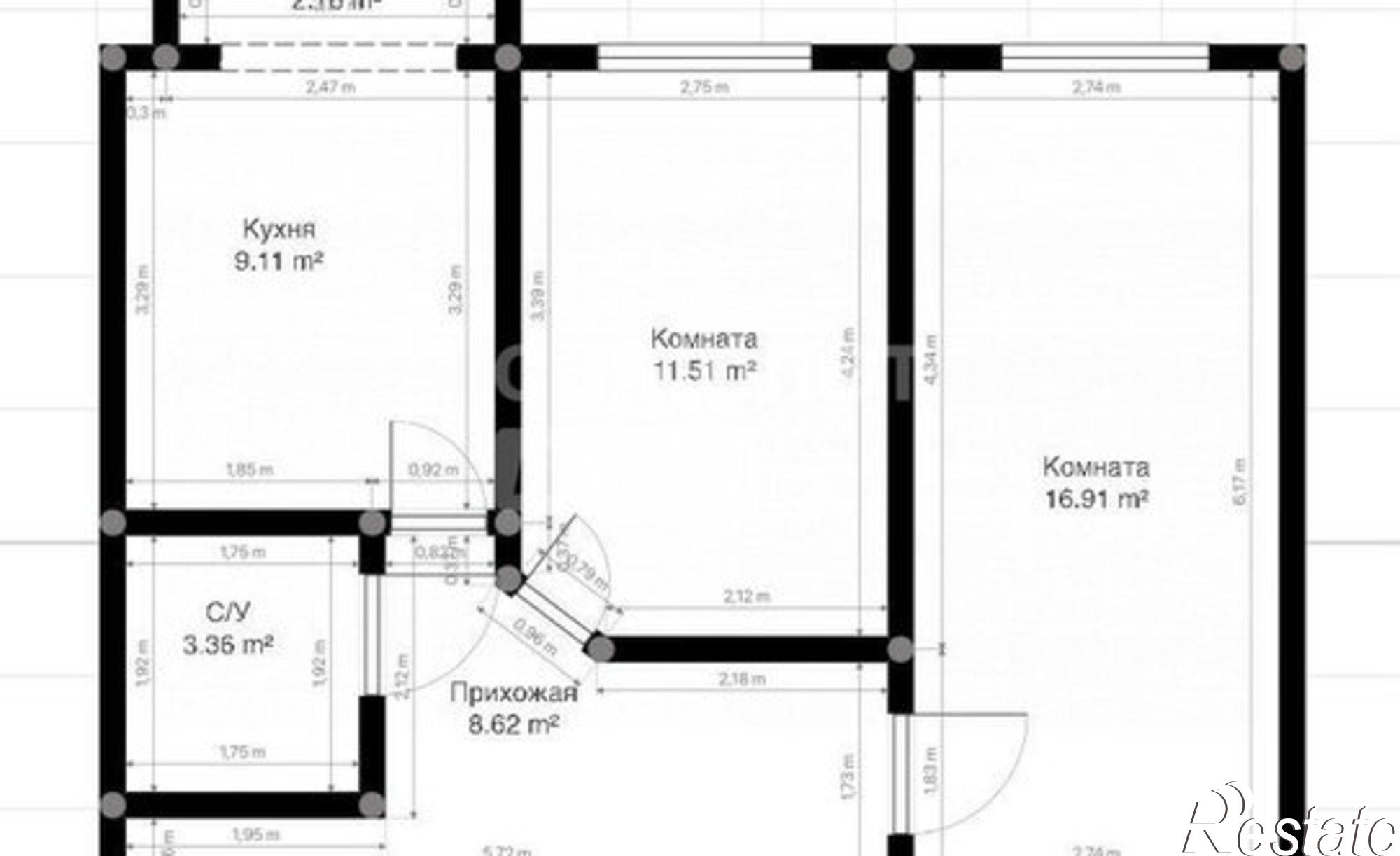 Купить квартиру за 2 600 000 рублей на улица Головко, 99