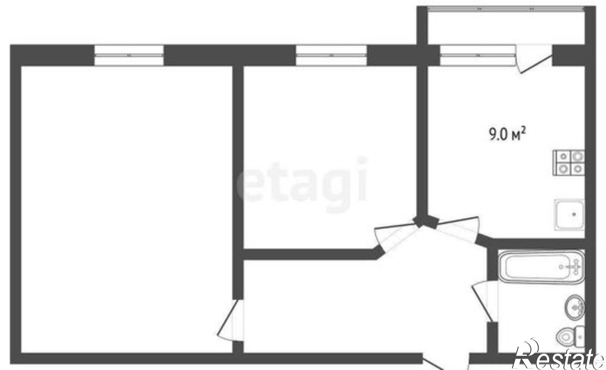 Купить квартиру за 3 900 000 рублей на Химик, 18