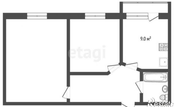 1-комн квартира Химик, 18,  д. 18