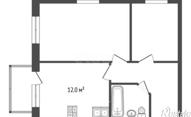 2-комн квартира Кабардинская улица, 230