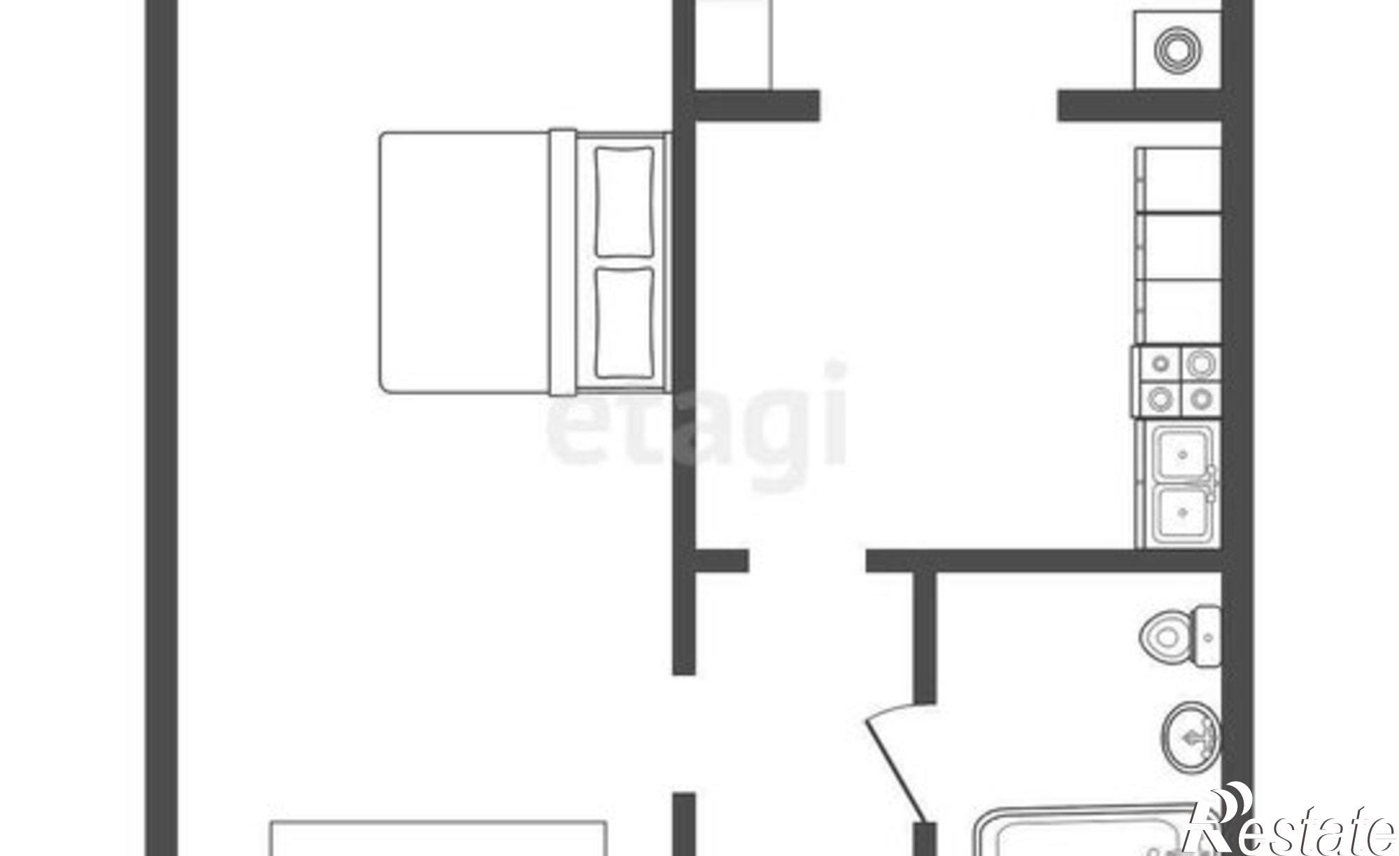 Купить квартиру за 2 750 000 рублей на улица Гагарина, 18 к2