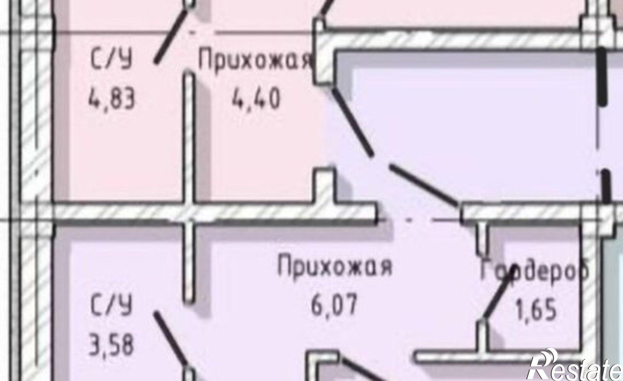 Купить квартиру за 3 744 480 рублей на ул Тарчокова, 54Д