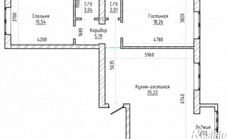 3-комн квартира улица Шогенова, 55 к38,  д. 55 к38