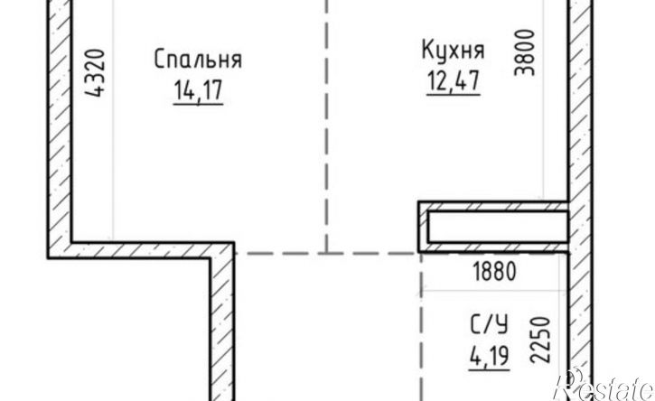 1-комн квартира ул Атажукина, 153,  д. 153