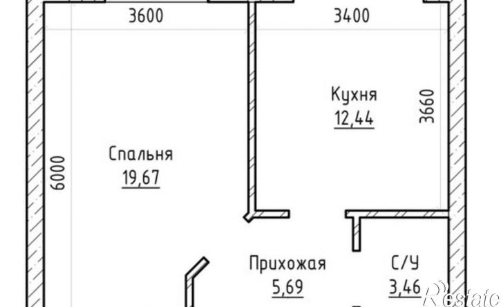 1-комн квартира ул Шогенова, 75,  д. 75