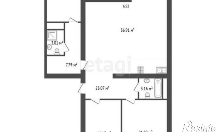 4-комн квартира улица Кирова - улица Тлостанова, 28Б,  д. 28Б