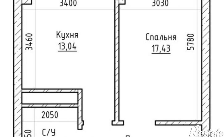 1-комн квартира улица Мусова, 14,  д. 14