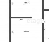 3-комн, 109кв м, этаж 1/10 ул Тлостанова, 28б