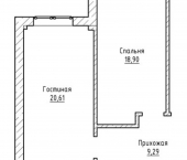 2-комн, 71кв м, этаж 9/16 ул Кирова, 331/13