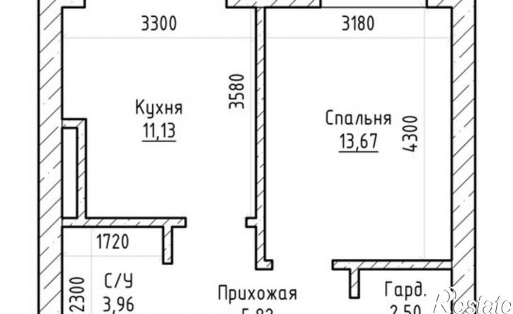 1-комн квартира ул Солнечная, 1,  д. 1