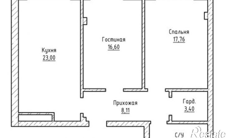 2-комн квартира улица Чернышевского, 198,  д. 198