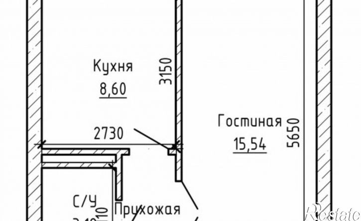 1-комн квартира Солнечная улица, 8 к2,  д. 8 к2
