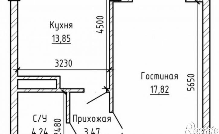 1-комн квартира улица Ашурова, 1Д к4,  д. 1Д к4
