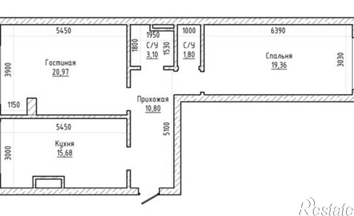2-комн квартира улица Тарчокова, 31 к1,  д. 31 к1