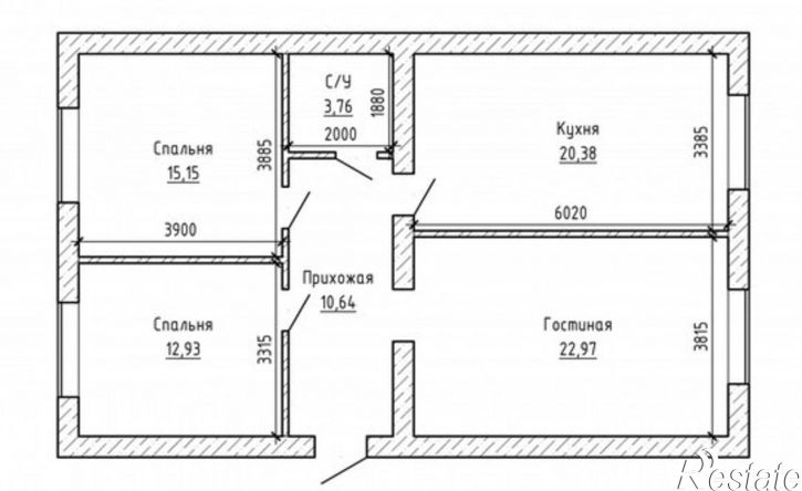 3-комн квартира ул Шогенова, 55 4,  д. 55 4,  к. 4