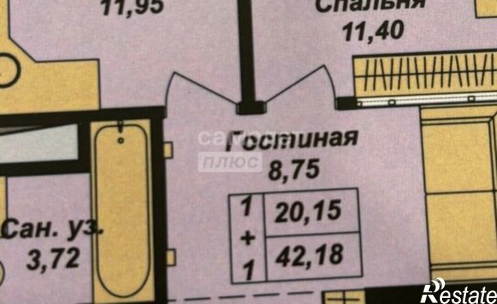 1-комн квартира ул Шогенова, 50,  д. 50