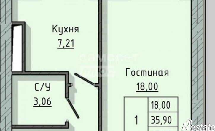 1-комн квартира ул Головко, 200,  д. 200