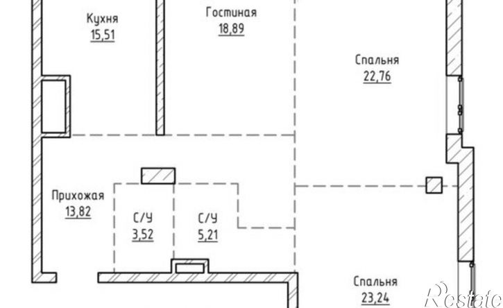 3-комн квартира улица Тарчокова, 58,  д. 58