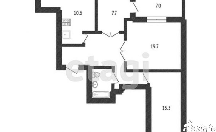 3-комн квартира проспект Кулиева, 2А,  д. 2А