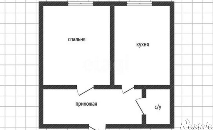 1-комн квартира улица Суворова, 12,  д. 12