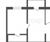 2-комн, 42кв м, этаж 2/4 улица Идарова, 2