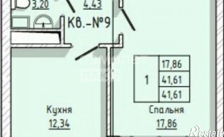 1-комн квартира улица Шогенова, 16,  д. 16