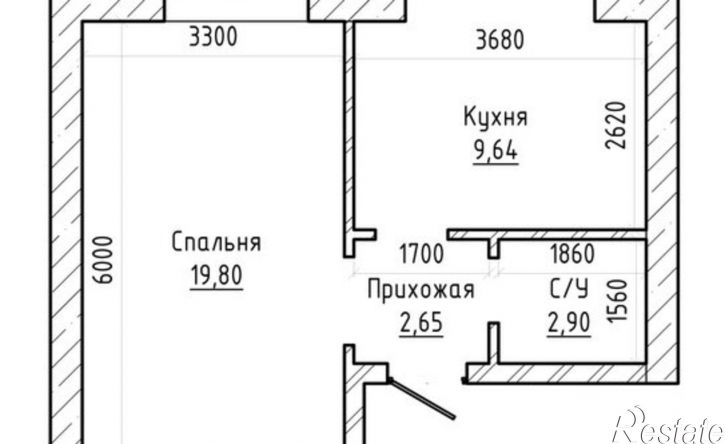 1-комн квартира ул Шогенова, 75,  д. 75