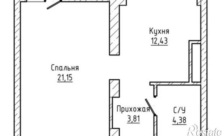 1-комн квартира ул Тарчокова, 125Б,  д. 125Б