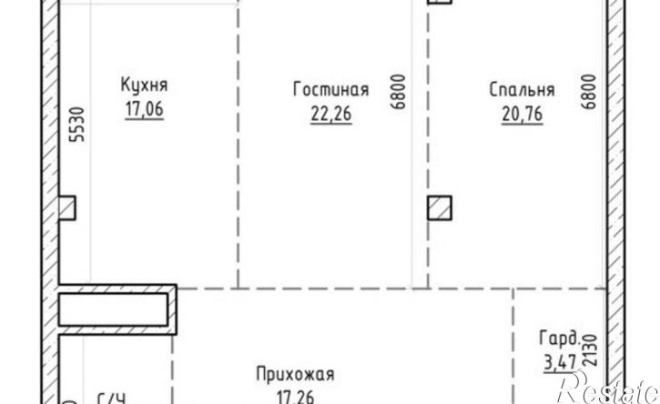 2-комн квартира ул Тарчокова, 127,  д. 127
