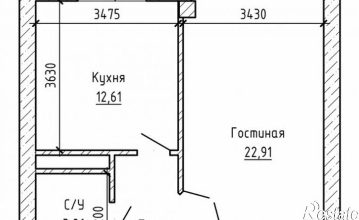 1-комн квартира ул Тлостанова, 16,  д. 16
