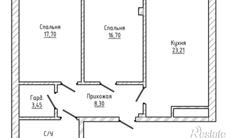 3-комн квартира ул Тарчокова, 33,  д. 33
