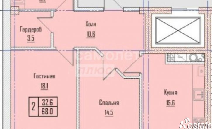 2-комн квартира ул Шарданова, 60 1,  д. 60 1,  к. 1