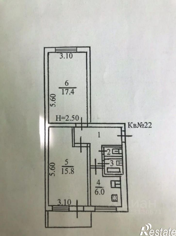 2-комн квартира ул 2 Таманской Дивизии, 424,  д. 424