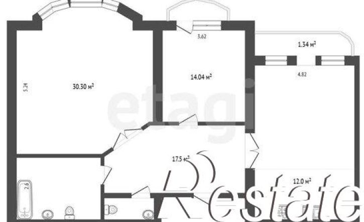 4-комн квартира улица Тарчокова, 27,  д. 27