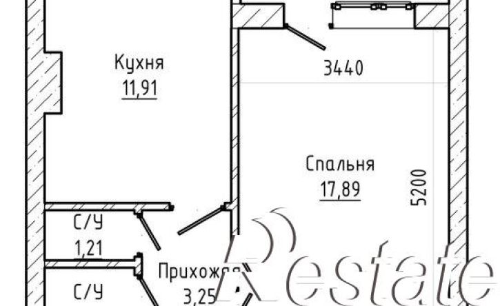 1-комн квартира улица Чайковского, 73,  д. 73
